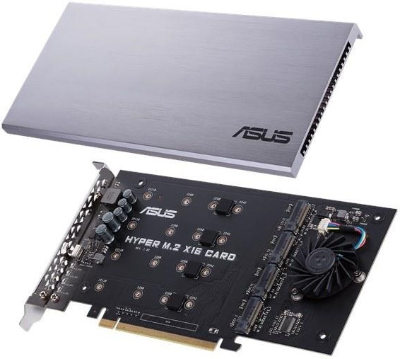 Карта расширения ASUS Hyper M.2 x16 Card 