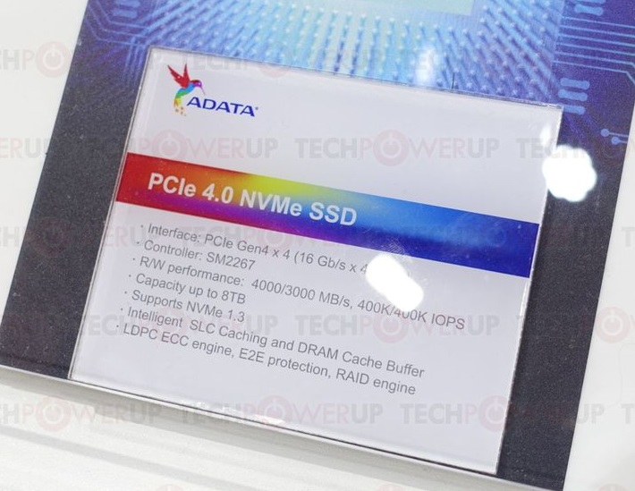 Adata PCI-E 4.0 SSD