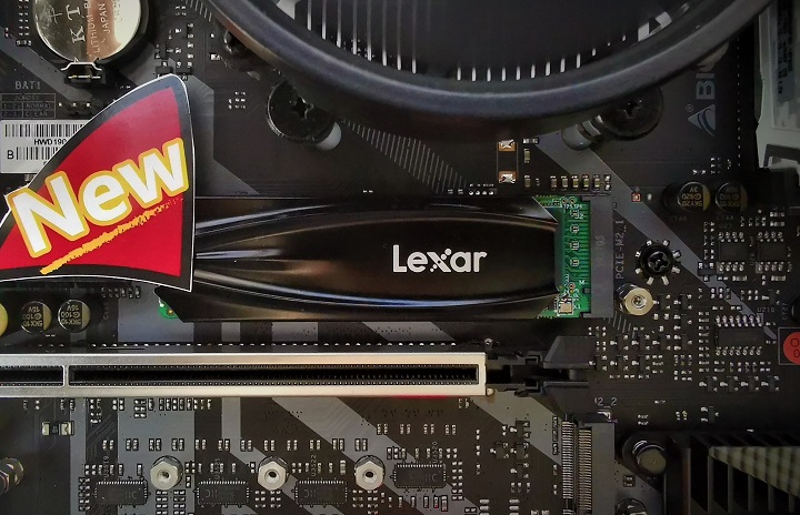 Lexar NVMe SSD PCI-E 4.0