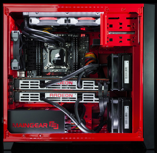 Maingear Rush Vesuvius Edition