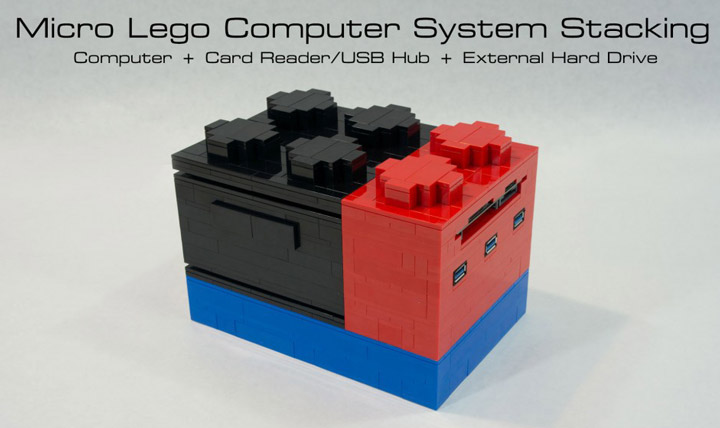 Micro Lego Computer от Total Geekdom