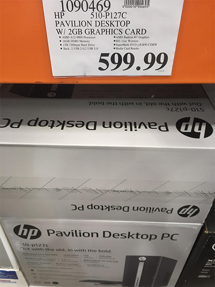 HP Pavilion 510-P127C