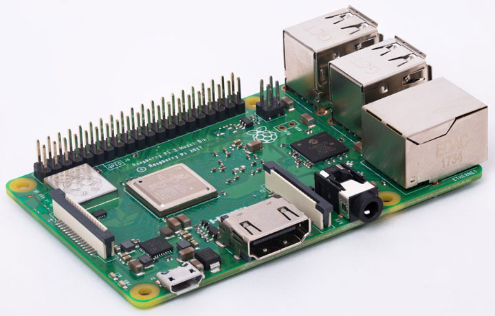 Одноплатный ПК Raspberry Pi 3 Model B+