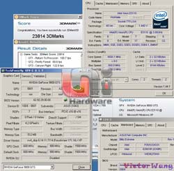 Результаты тестирования GeForce 9800 GTS в 3Dmark05