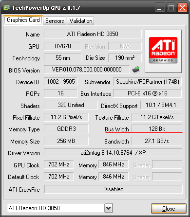 GPU-Z Radeon HD 3690