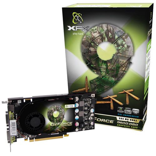 Видеокарта XFX 9600 GSO