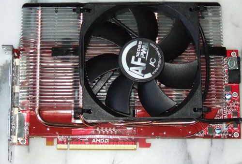 Radeon HD 4870 снятый на ТФК мод + Accelero S1