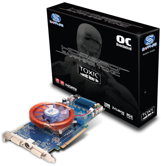 Sapphire Toxic HD 4850 512MB GDDR3 PCI-E