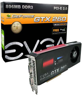 EVGA GeForce GTX 260 216 SP 55 nm