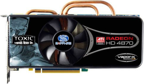 Видеокарта Sapphire Radeon HD 4870 TOXIC 1GB