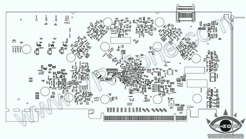 GeForce GTS 240 P361 PCB