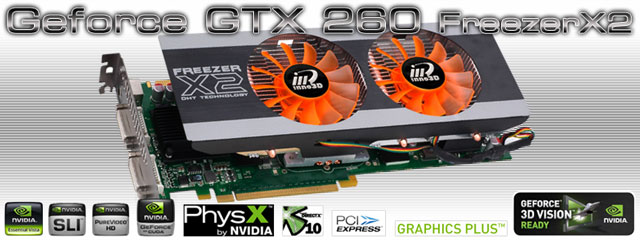 Inno3D GeForce GTX 260 FreezerX2