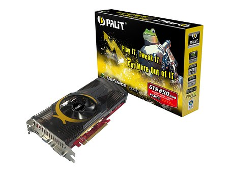 Palit GeForce GTS 250: трио с нестандартным кулером