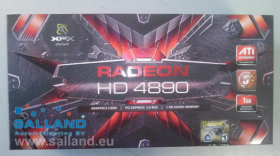 XFX Radeon HD 4890 Box