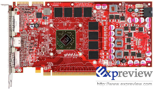 Radeon HD 4770 Media Edition PCB