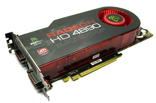 Видеокарта XFX Radeon HD 4890 Black Edition Overclocked 1GHz