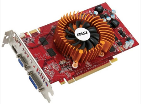 "Зеленые" видеокарты MSI Geforce 9800GT