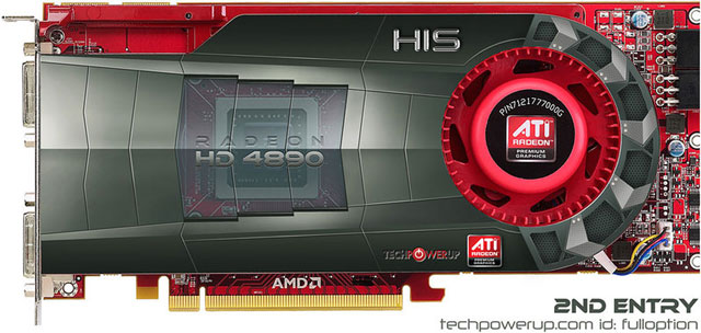 дизайн Radeon HD 4890