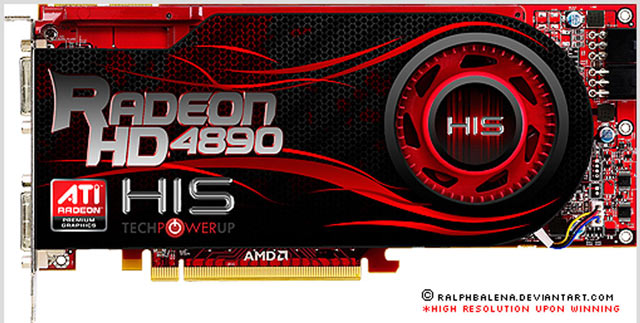 дизайн Radeon HD 4890