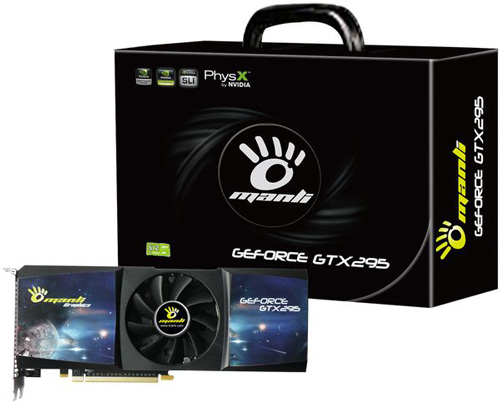 Видеокарта Manli GeForce GTX 295