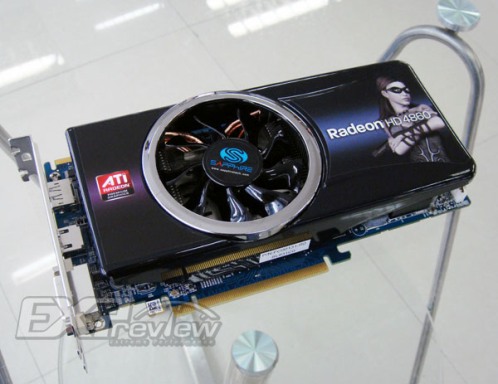 Видеокарта Sapphire HD 4860 Platinum