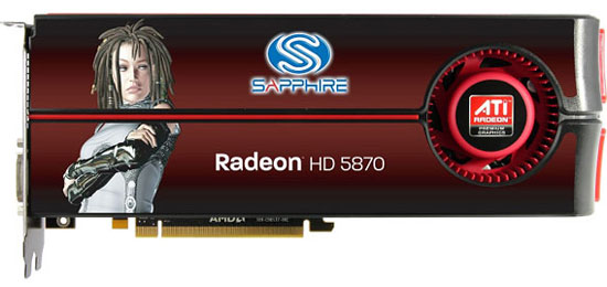 видеокарта Sapphire HD 5870