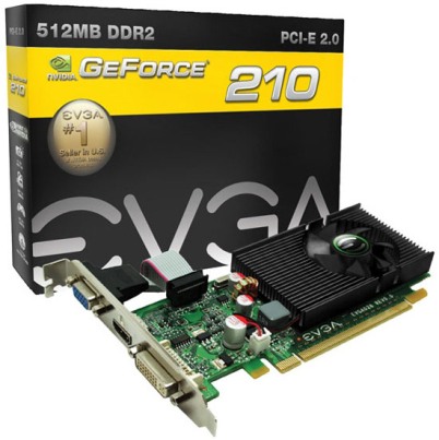 Видеокарта EVGA GeForce 210