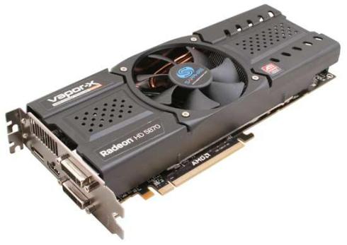 Видеокарта Sapphire Radeon HD 5870 Vapor-X 1 ГБ