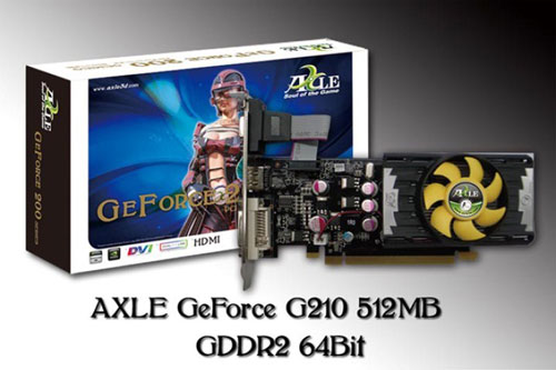 видеокарта Axle GeForce 210