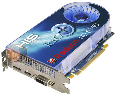 видеокарта HIS Radeon HD 5750 IceQ+