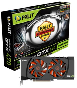 Видеокарта Palit GeForce GTX 470