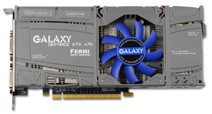 Видеокарта Galaxy GeForce GTX 470 GC