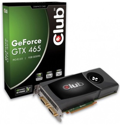 Club 3D GeForce GTX 465