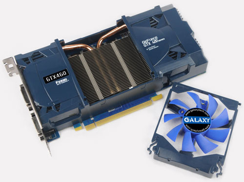 Видеокарта Galaxy GeForce GTX 460 Super OC Edition 1GB