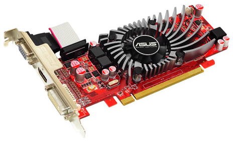 Видеокарта ASUS EAH5550/G/DI/1GD3(LP)