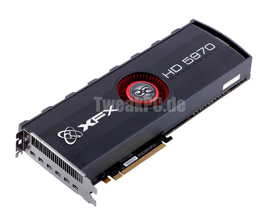 Видеокарта XFX Radeon HD 5970 Black Edition 4 GB