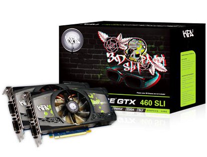 KFA2 GeForce GTX 460 SLI PACK OC