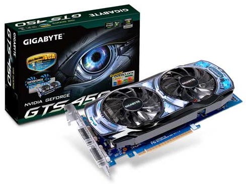 Gigabyte GeForce GTS 450 OC2