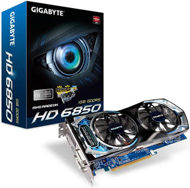 Видеокарта Gigabyte Radeon HD 6850