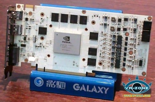 Видеокарта Galaxy GeForce GTX 460 1 GB c белой PCB 