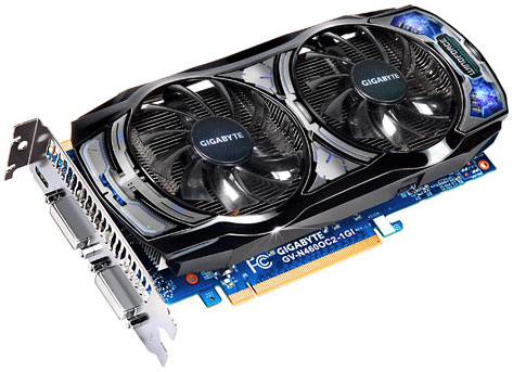 видеокарта Gigabyte GeForce GTX 460 OC2