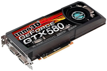 видеокарта Inno3D GeForce GTX 580