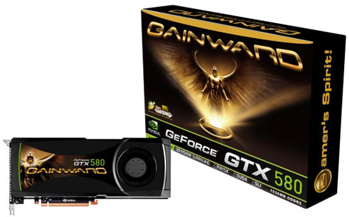 видеокарта Gainward GeForce GTX 580