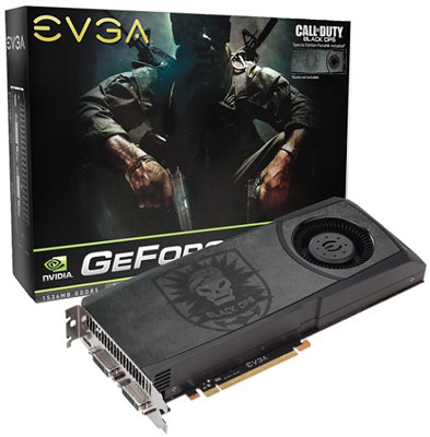 видеокарта EVGA GeForce GTX 580 Black Ops