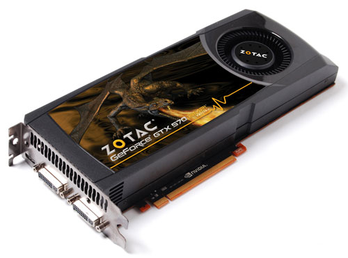 Видеокарта Zotac GeForce GTX 570 AMP! Edition