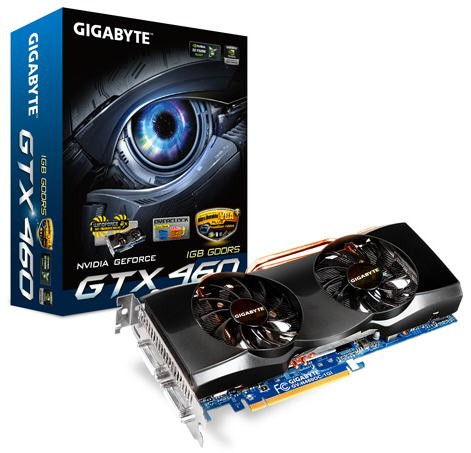 Видеокарта Gigabyte GV-N460OC-1GI Rev. 2.0