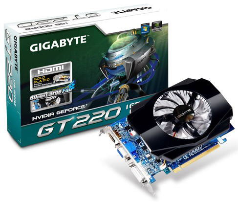 Видеокарта Gigabyte GeForce GT 220