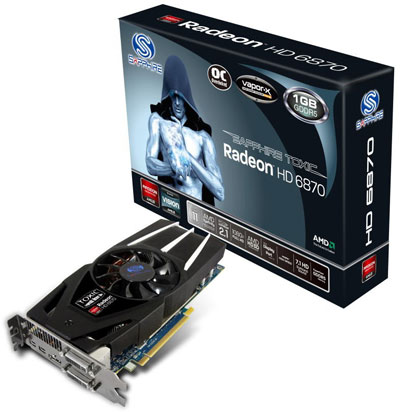 Видеокарта Sapphire Radeon HD 6870 Vapor-X