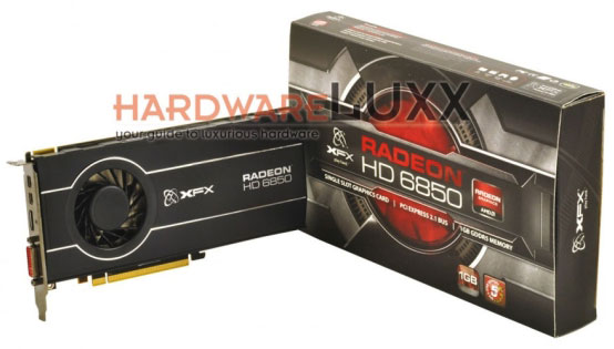 Видеокарта Radeon HD 6850 Single Slot