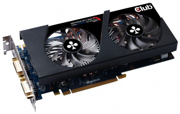 Club 3D GeForce GTX 560 Ti CoolStream OC Edition